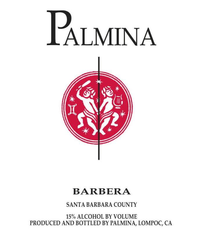 Palmina Barbera 2011 Front Label