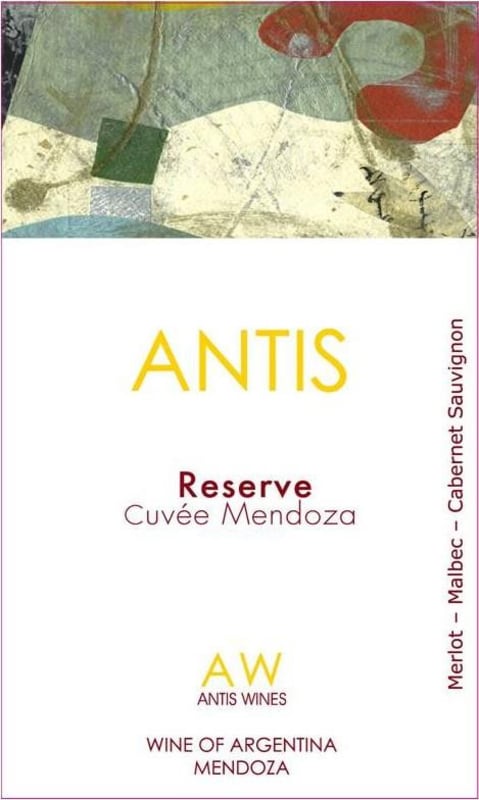 Antis Wines Reserve Cuvee Mendoza 2013 Front Label