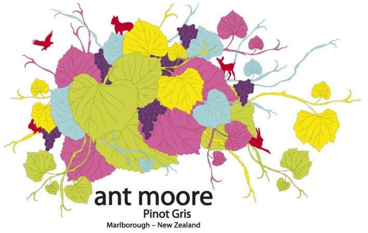 Antmoore Wineworks Pinot Gris 2014 Front Label