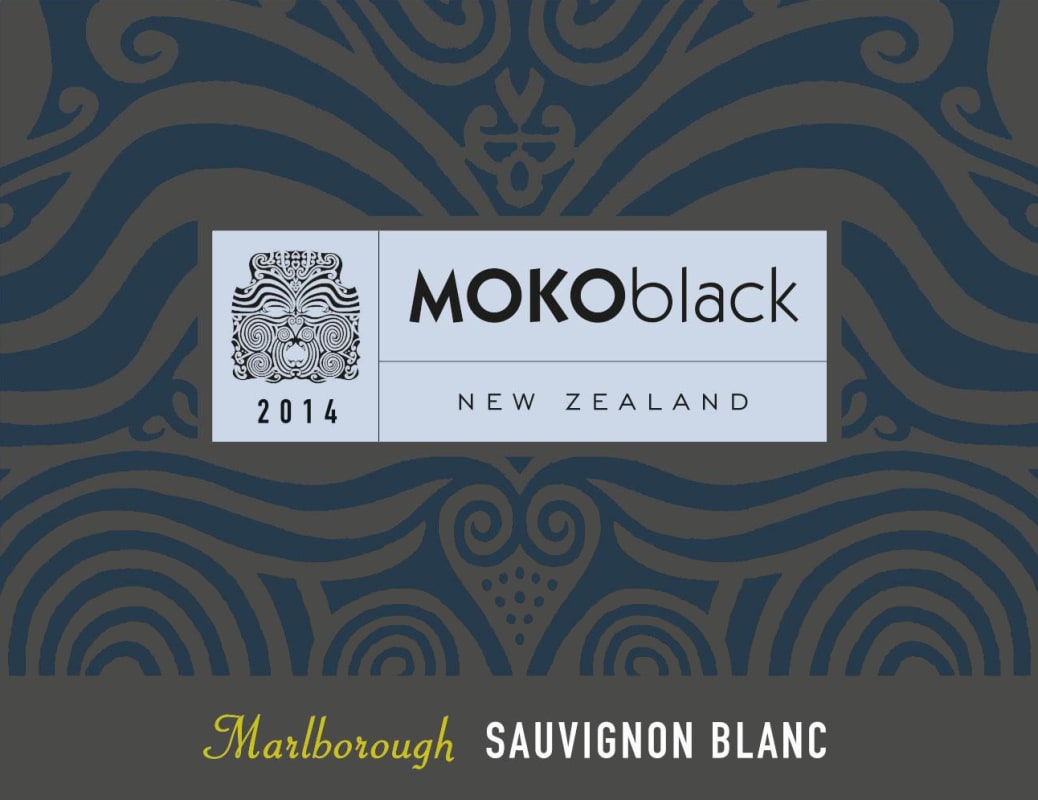 Antmoore Wineworks Moko Black Sauvignon Blanc 2014 Front Label