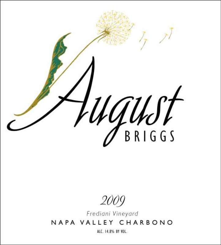 August Briggs Frediani Vineyard Charbono 2009 Front Label