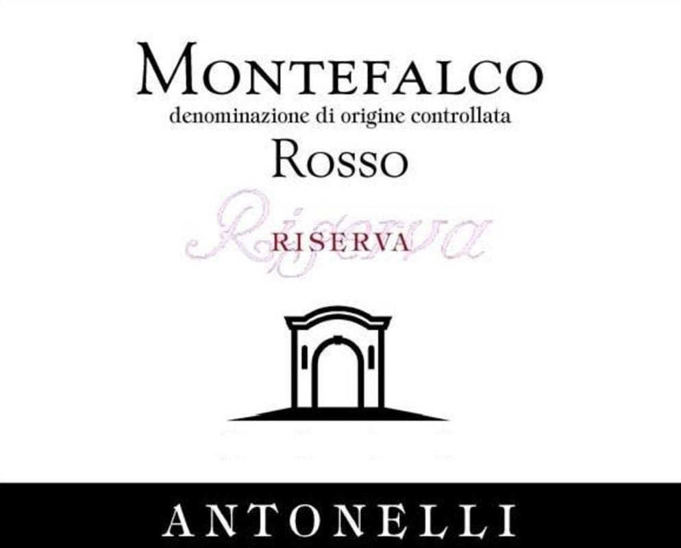 Antonelli San Marco Montefalco Riserva Rosso 2004 Front Label