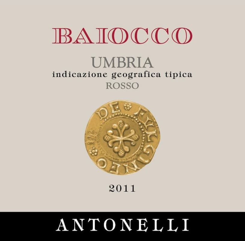 Antonelli San Marco Baiocco Rosso 2011 Front Label