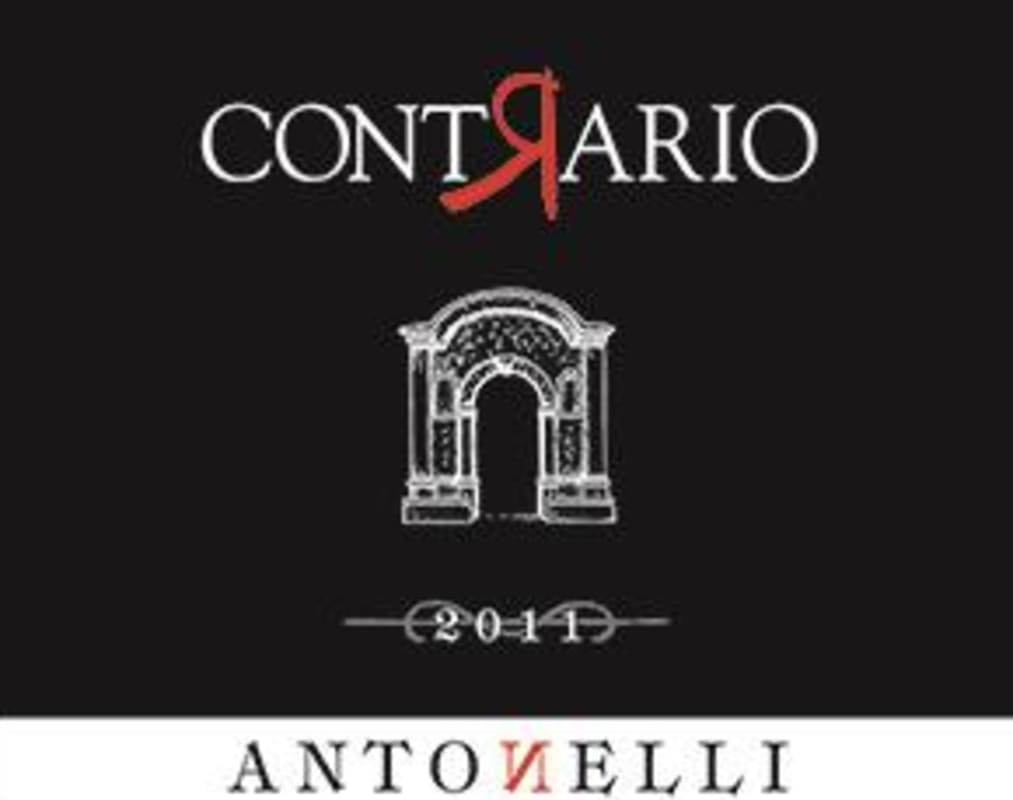 Antonelli San Marco Umbria Contrario Rosso 2011 Front Label