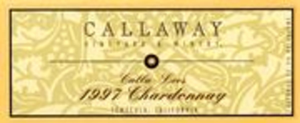 Callaway Calla-Lees Chardonnay 1997 Front Label