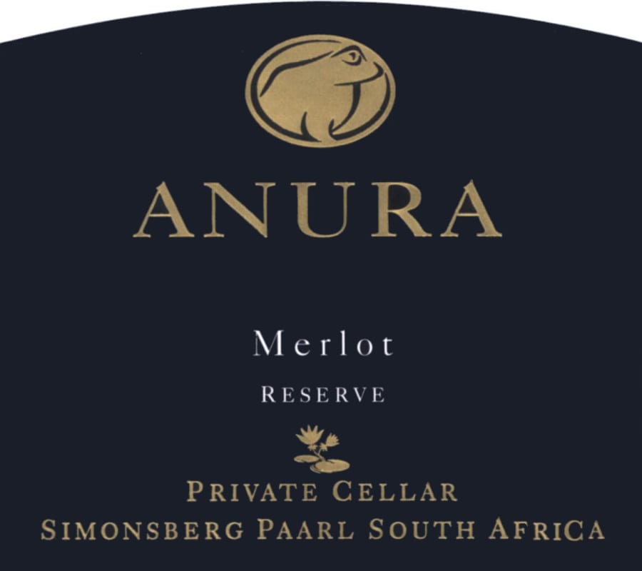 Anura Vineyards Private Cellar Reserve Merlot 2009 Front Label