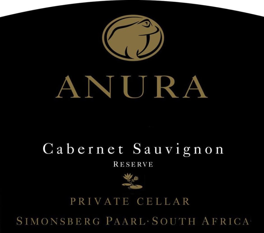 Anura Vineyards Private Cellar Reserve Cabernet Sauvignon 2013 Front Label