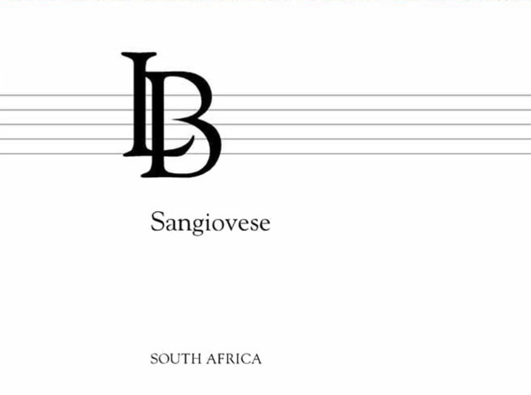 Anura Vineyards LB Sangiovese 2010 Front Label