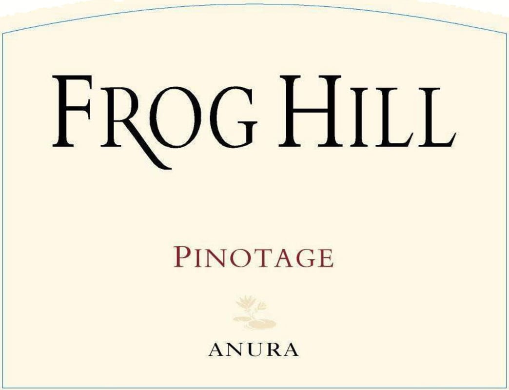 Anura Vineyards Frog Hill Pinotage 2007 Front Label