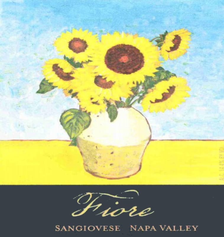 Paoletti Fiore Sangiovese 2008 Front Label