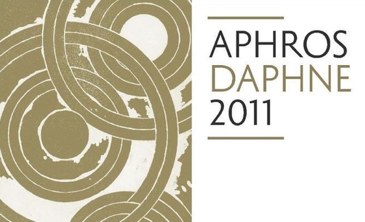 Aphros Daphne 2011 Front Label