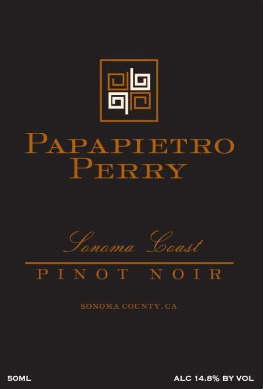 Papapietro Perry Sonoma Coast Pinot Noir 2012 Front Label