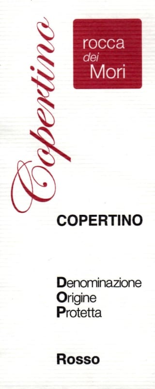 Appollonio Casa Vinicola Copertino Rocca dei Mori Rosso 2013 Front Label