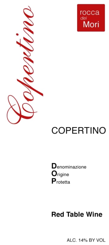 Appollonio Casa Vinicola Copertino Rocca dei Mori Rosso 2011 Front Label