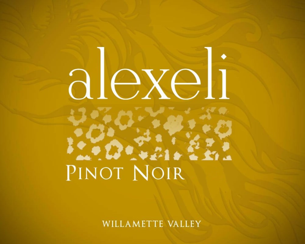 AlexEli Vineyard & Winery Pinot Noir 2012 Front Label