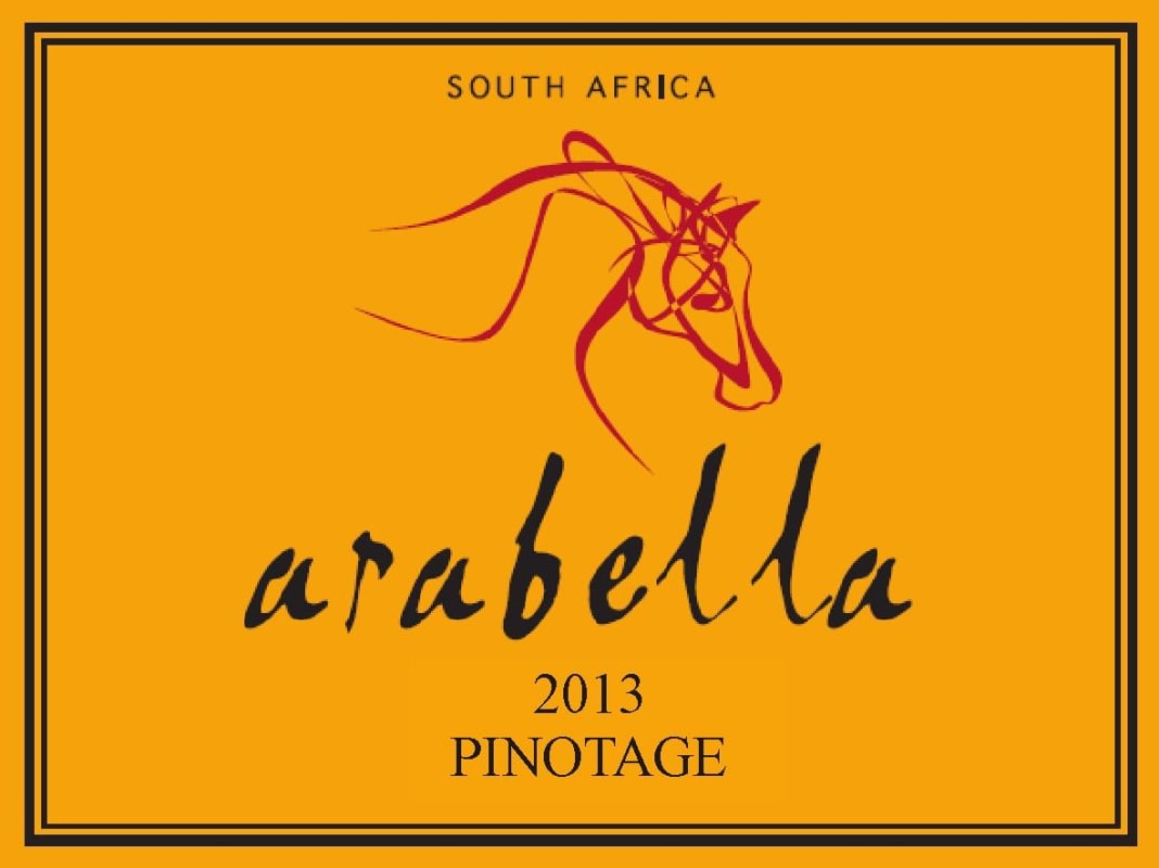 Arabella Wines Pinotage 2013 Front Label