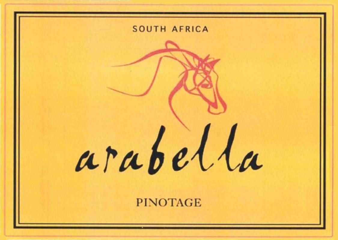 Arabella Wines Pinotage 2012 Front Label