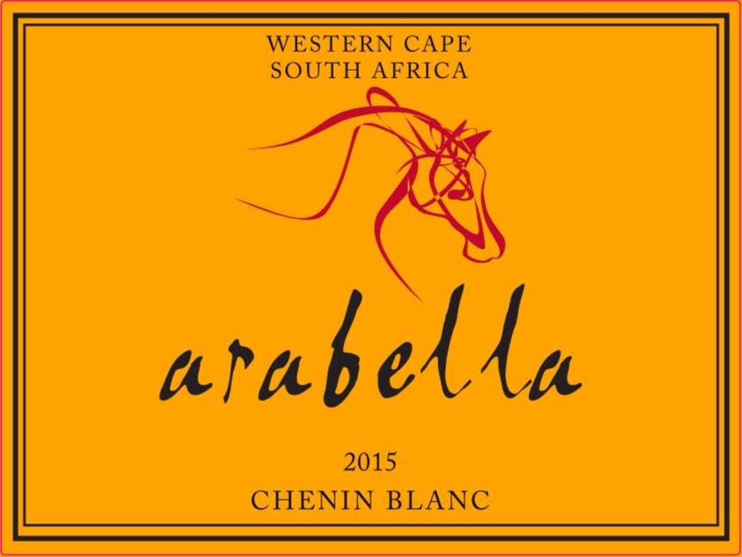 Arabella Wines Chenin Blanc 2015 Front Label