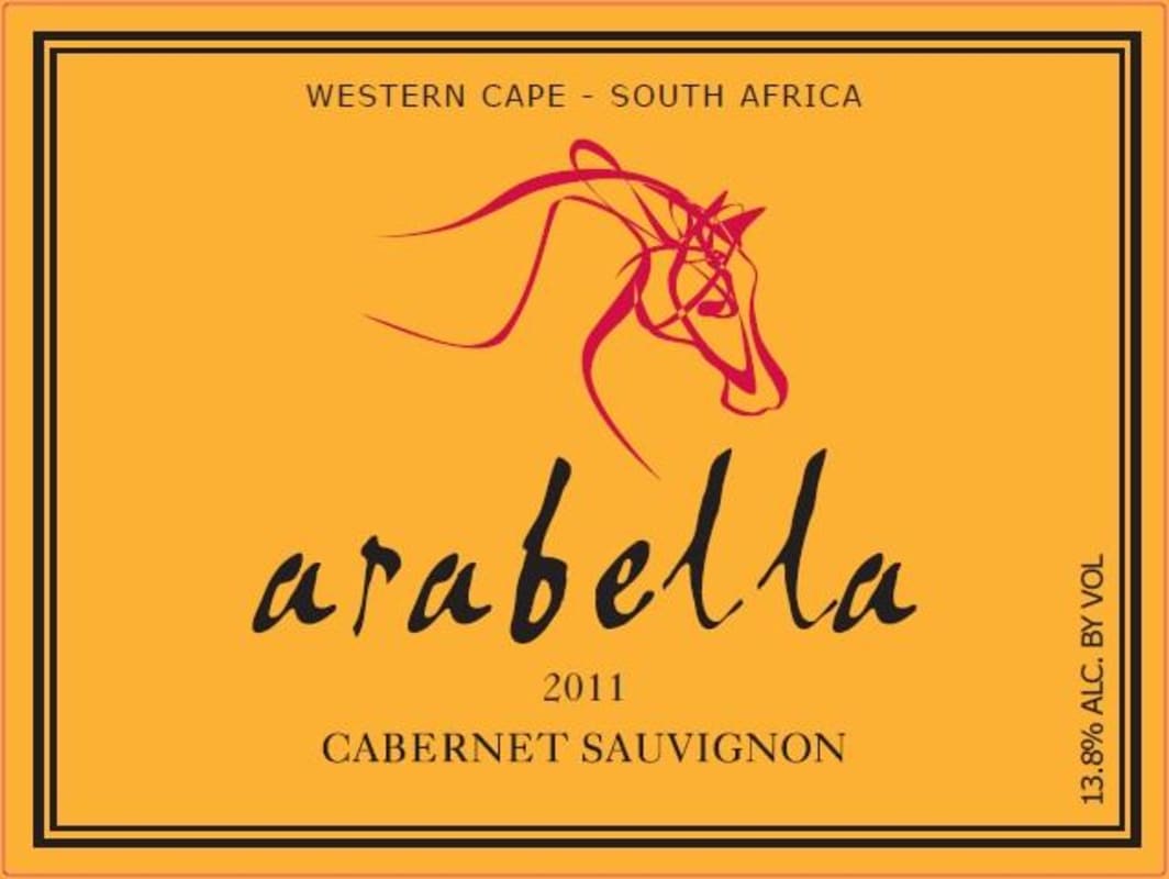 Arabella Wines Cabernet Sauvignon 2011 Front Label