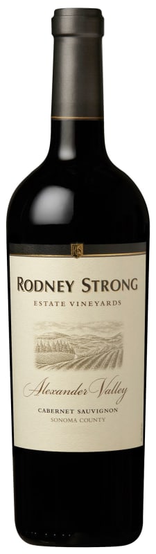 Rodney Strong Alexander Valley Estate Cabernet Sauvignon 2014 Front Bottle Shot