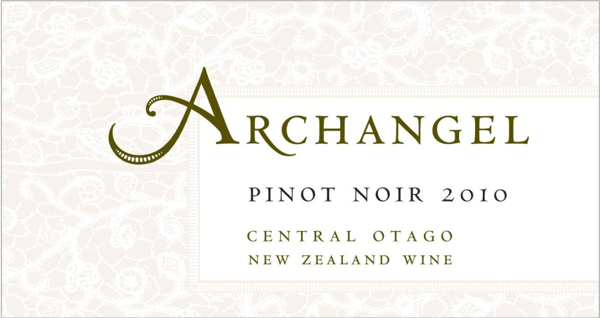 Archangel Wines Pinot Noir 2010 Front Label