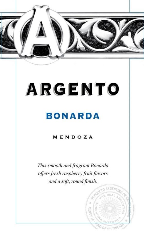 Argento Bonarda 2013 Front Label