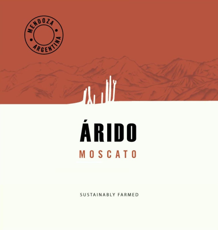 Arido Wines Moscato 2013 Front Label