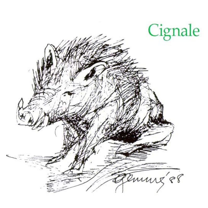 Cignale 2010 Front Label