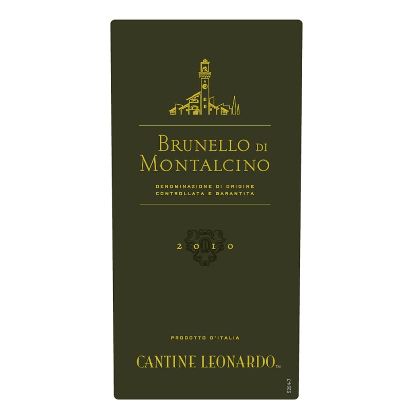 Da Vinci Brunello di Montalcino 2010 Front Label
