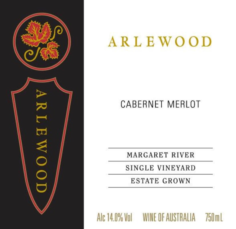 Arlewood Estate Cabernet Sauvignon-Merlot 2006 Front Label