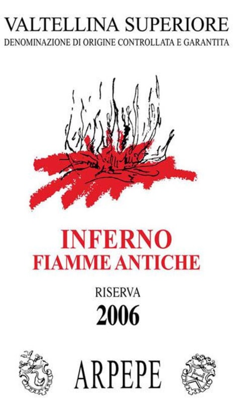 Ar. Pe. Pe. Inferno Fiamme Antiche Valtellina Superiore 2006 Front Label