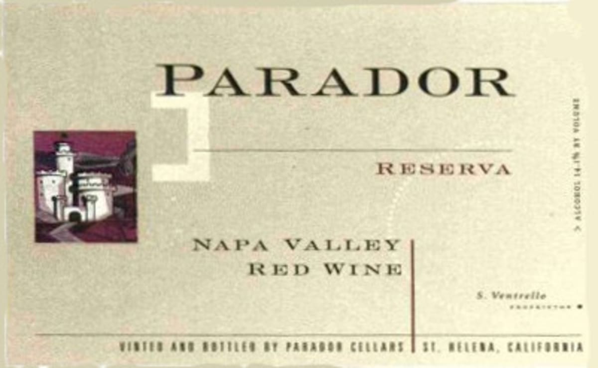 Parador Reserva Red 2006 Front Label