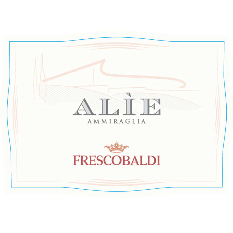 Frescobaldi Alie Rose 2016 Front Label