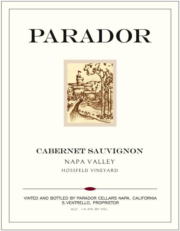Parador Cabernet Sauvignon 2010 Front Label