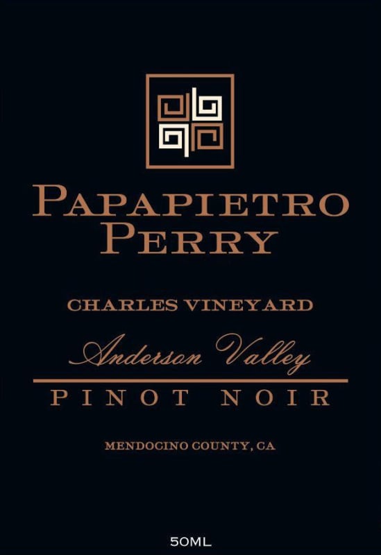 Papapietro Perry Charles Vineyard Pinot Noir 2013 Front Label