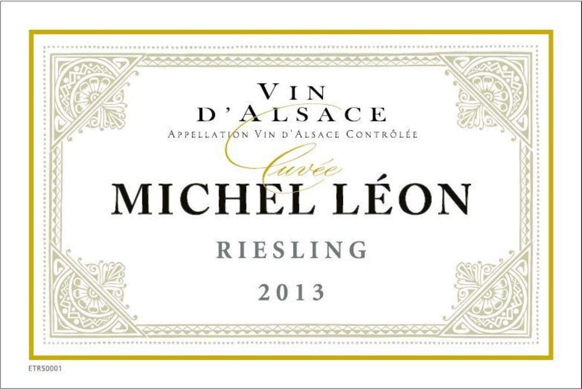 Arthur Metz Alsace Cuvee Michel Leon Riesling 2013 Front Label