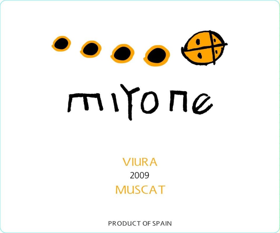 Artiga & Fustel Mirone Viura Muscat 2009 Front Label