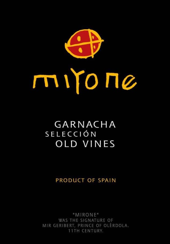 Artiga & Fustel Mirone Seleccion Old Vines Garnacha 2014 Front Label