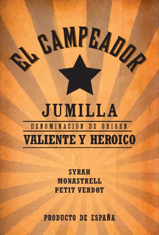 Artiga & Fustel El Campeador 2014 Front Label