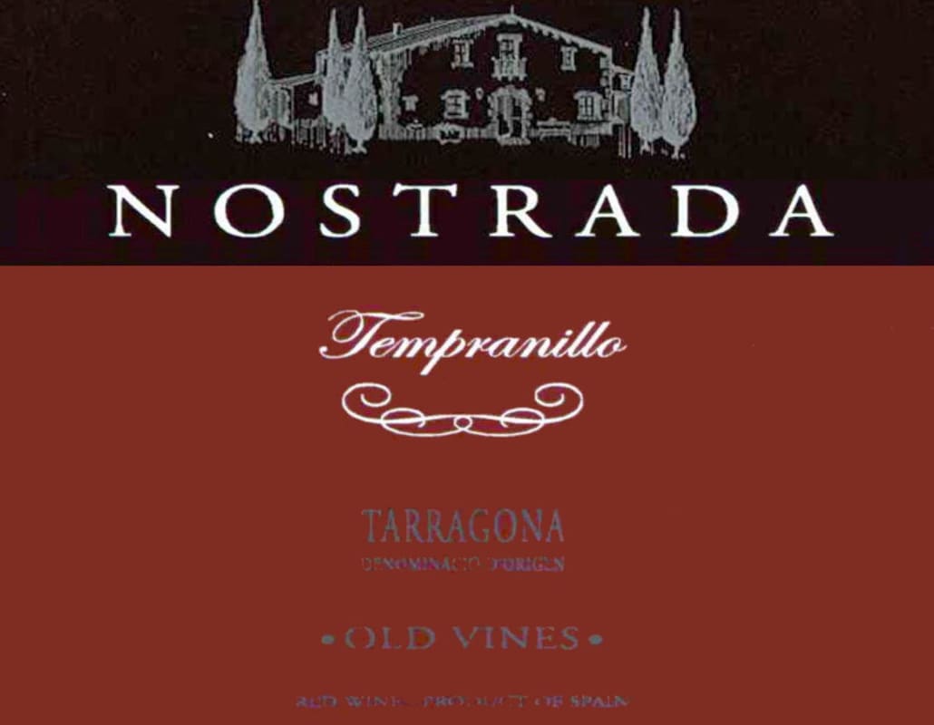 Artiga & Fustel Nostrada Tempranillo 2015 Front Label