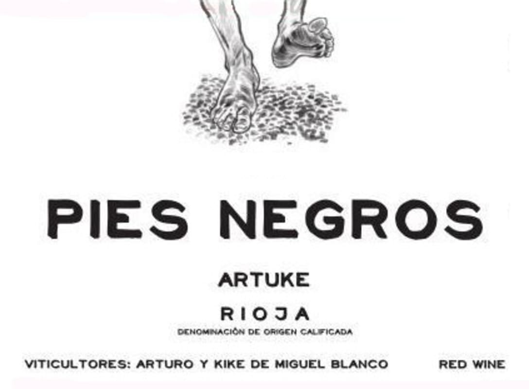 Artuke Pies Negros 2014 Front Label