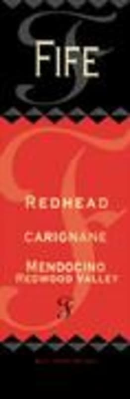 Fife Redhead Carignane 1998 Front Label