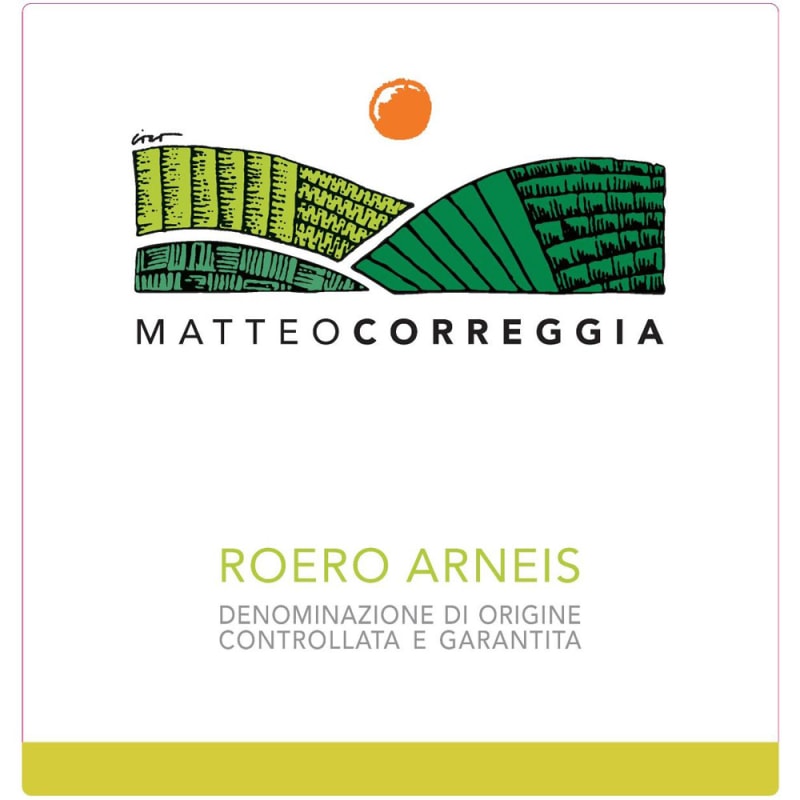 Matteo Correggia Roero Arneis 2015 Front Label