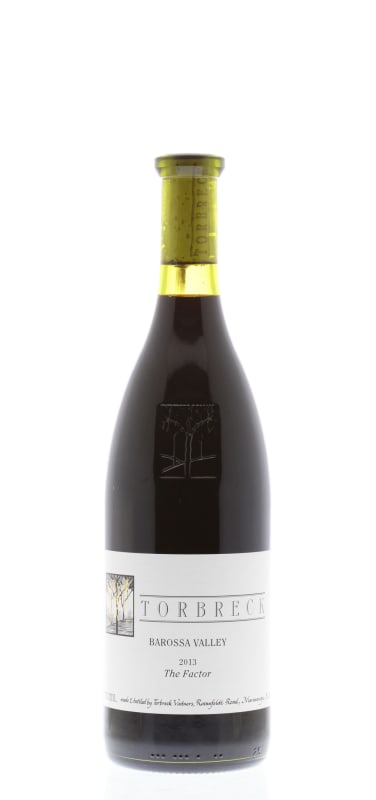 Torbreck The Factor Shiraz 2013 Front Bottle Shot