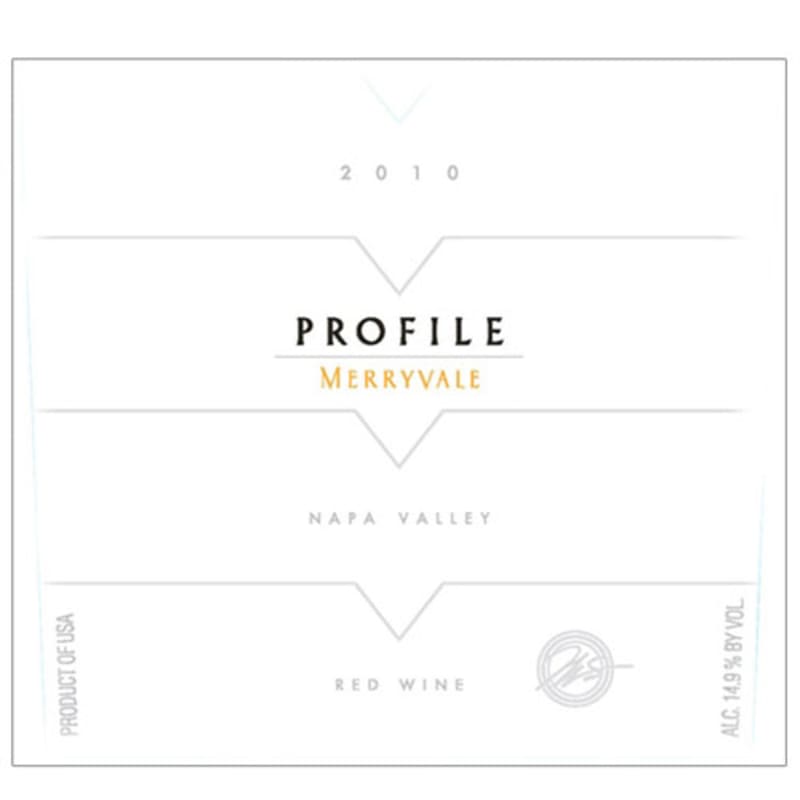 Merryvale Profile (1.5 Liter Magnum) 2010 Front Label