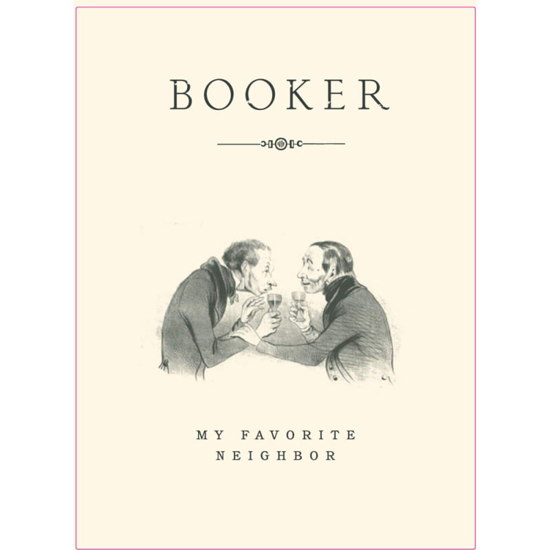 Booker Vineyard My Favorite Neighbor 2014 Front Label