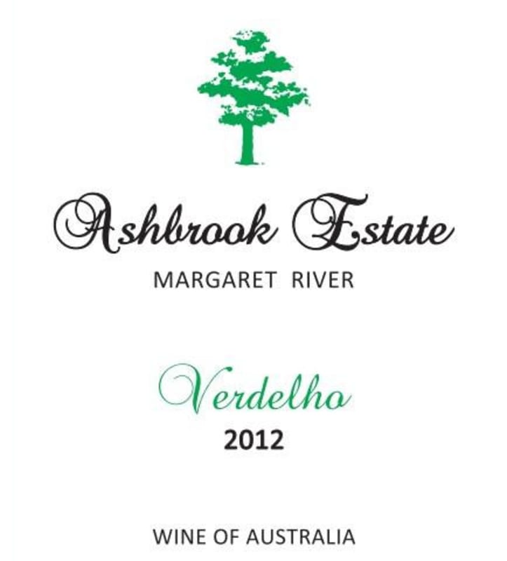 Ashbrook Estate Verdelho 2012 Front Label