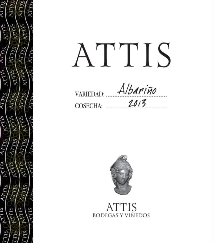 Attis Winery and Vineyard Attis Albarino 2013 Front Label