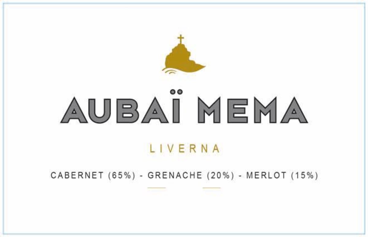 Aubai Mema Liverna Rouge 2012 Front Label