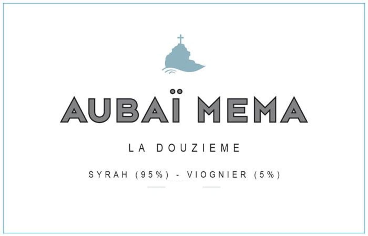 Aubai Mema La Douzieme Rouge 2010 Front Label